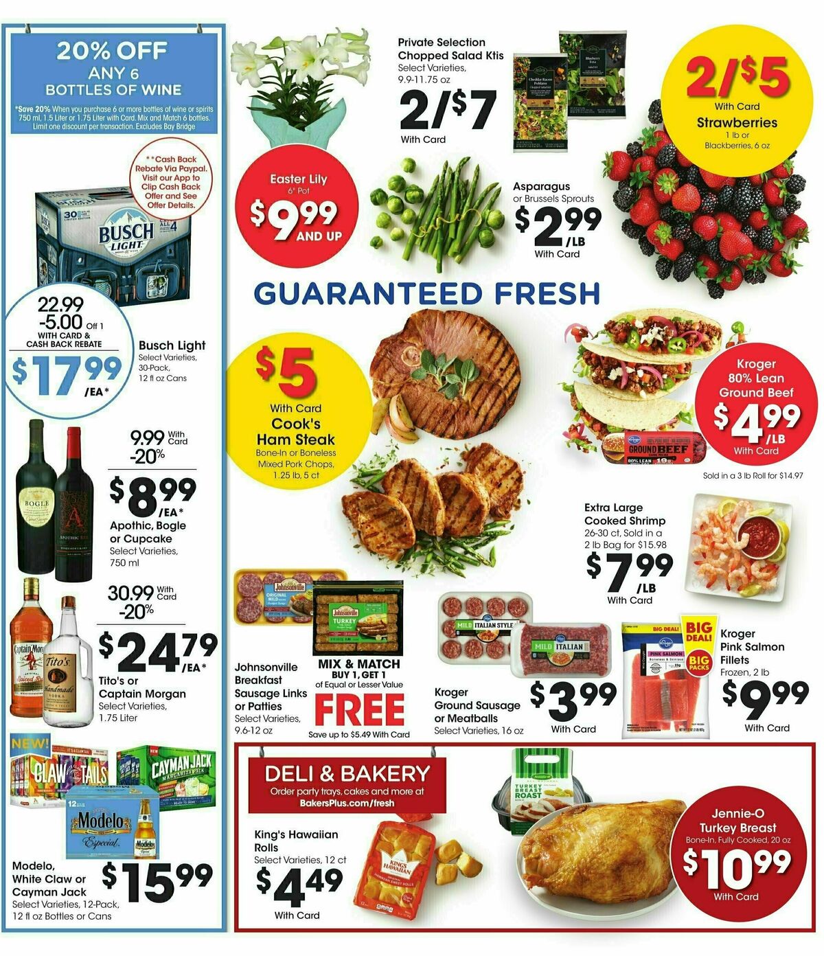 Baker's Weekly Ad from April 16