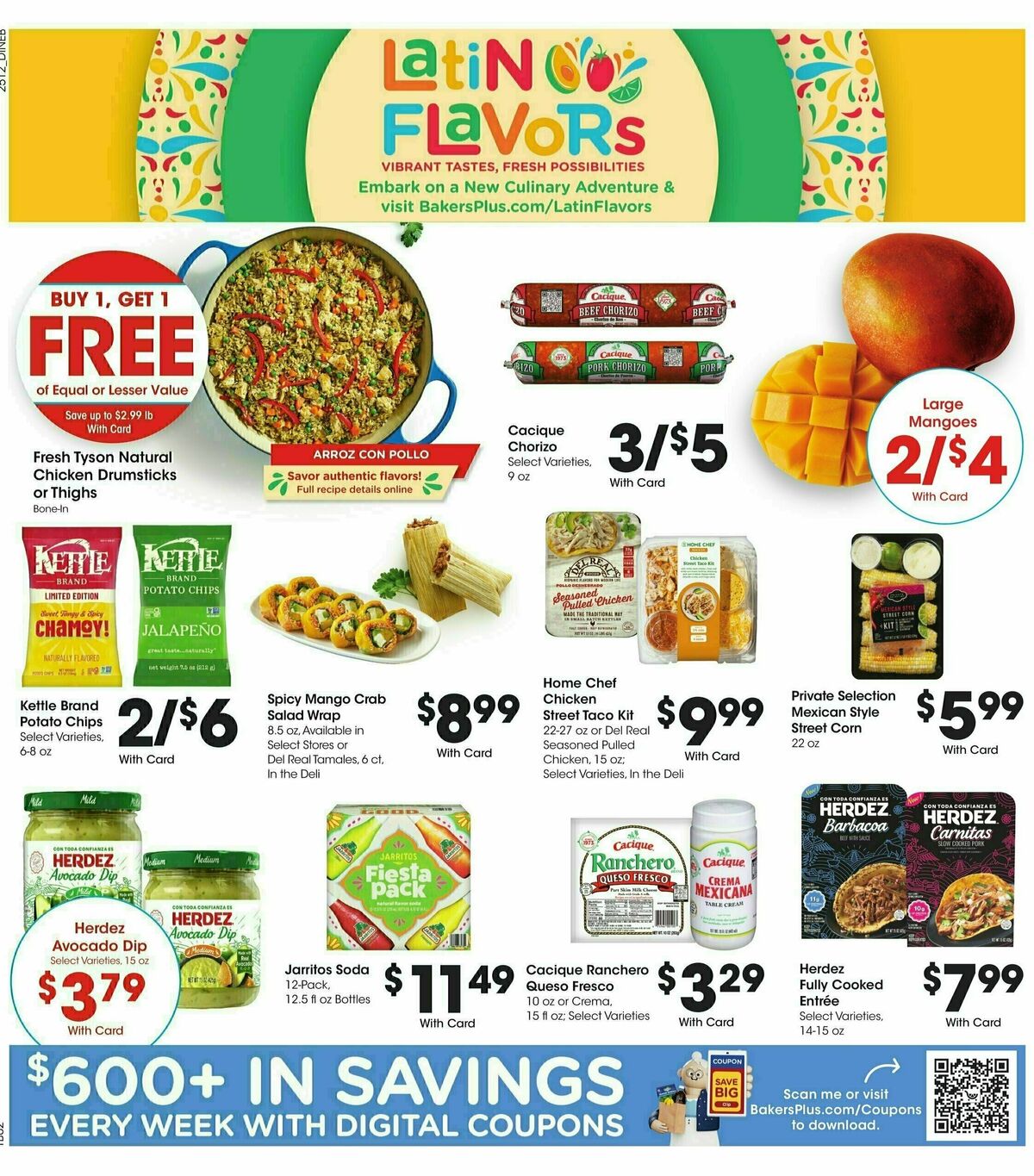 Baker's Weekly Ad from April 23
