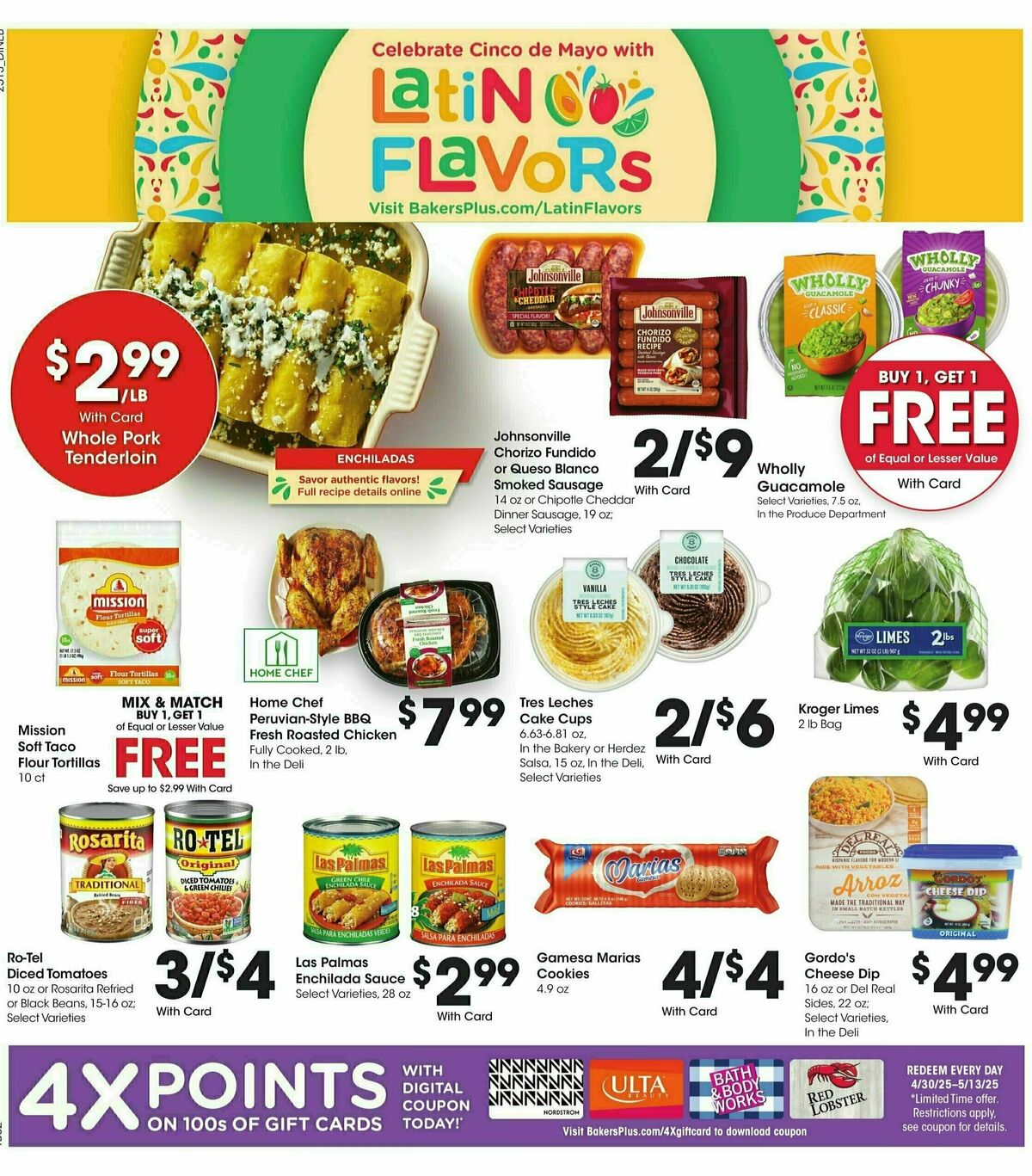 Baker's Weekly Ad from April 30