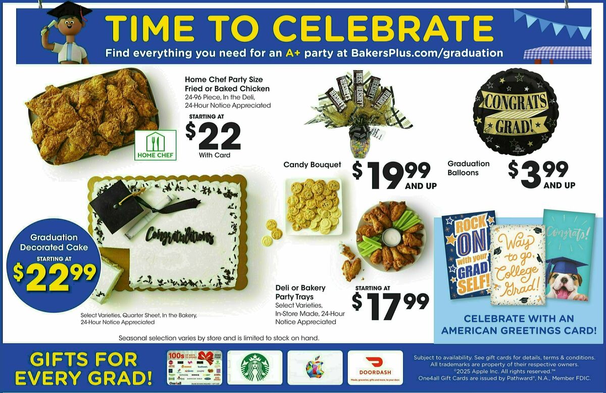 Baker's Weekly Ad from May 14