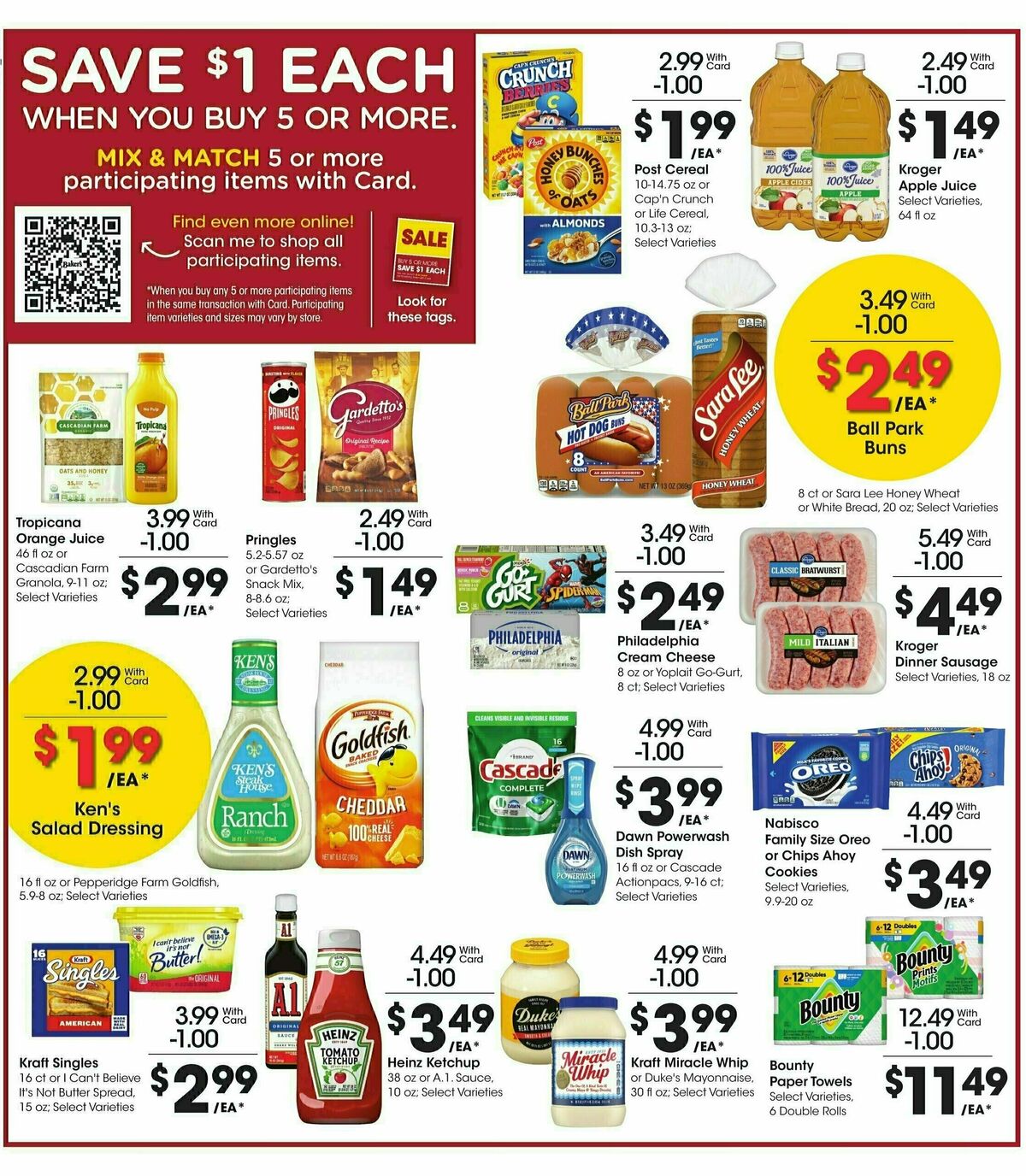 Baker's Weekly Ad from May 21
