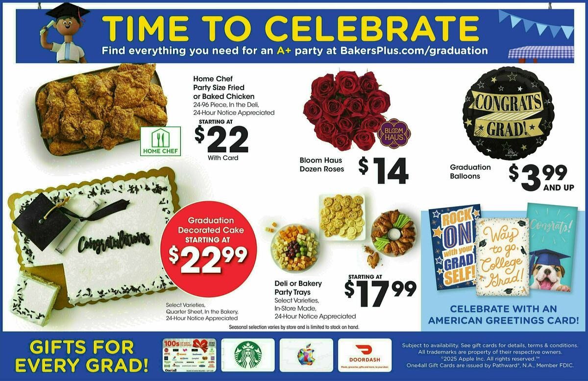 Baker's Weekly Ad from May 21