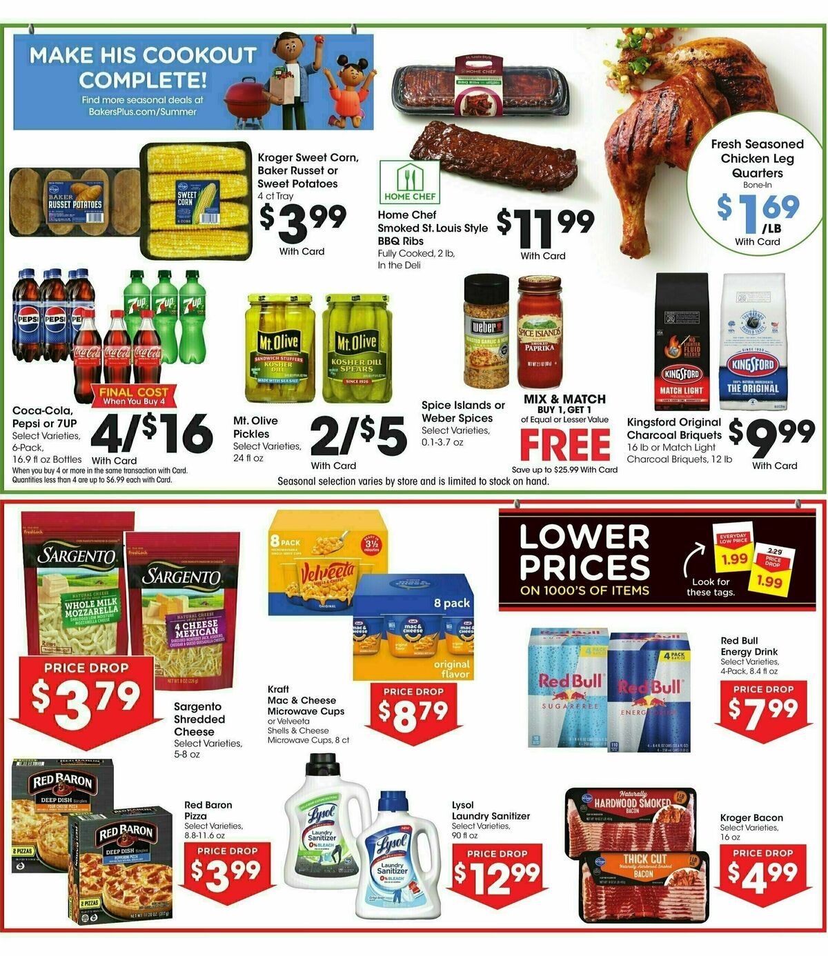Baker's Weekly Ad from June 11