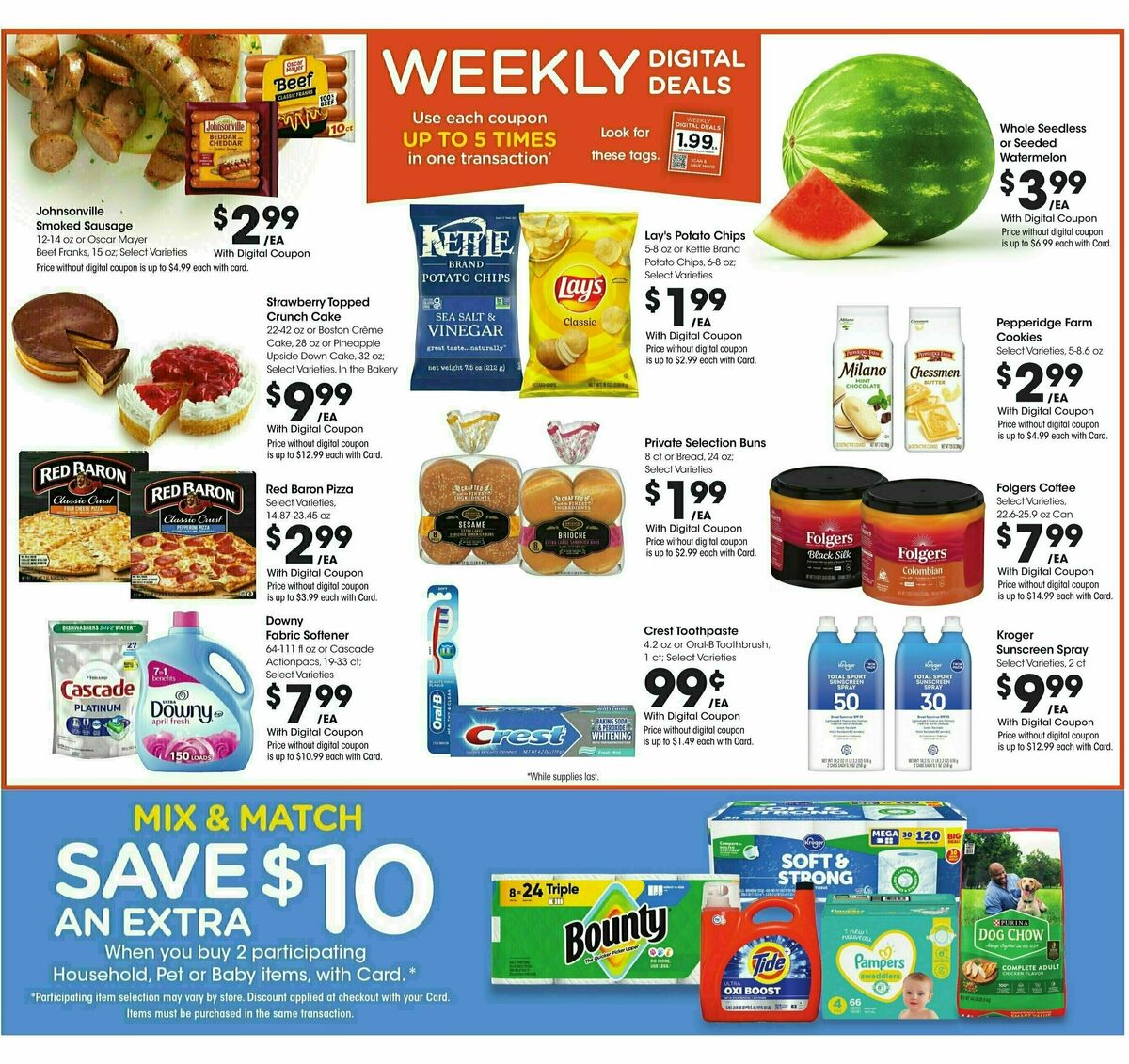 Baker's Weekly Ad from July 2