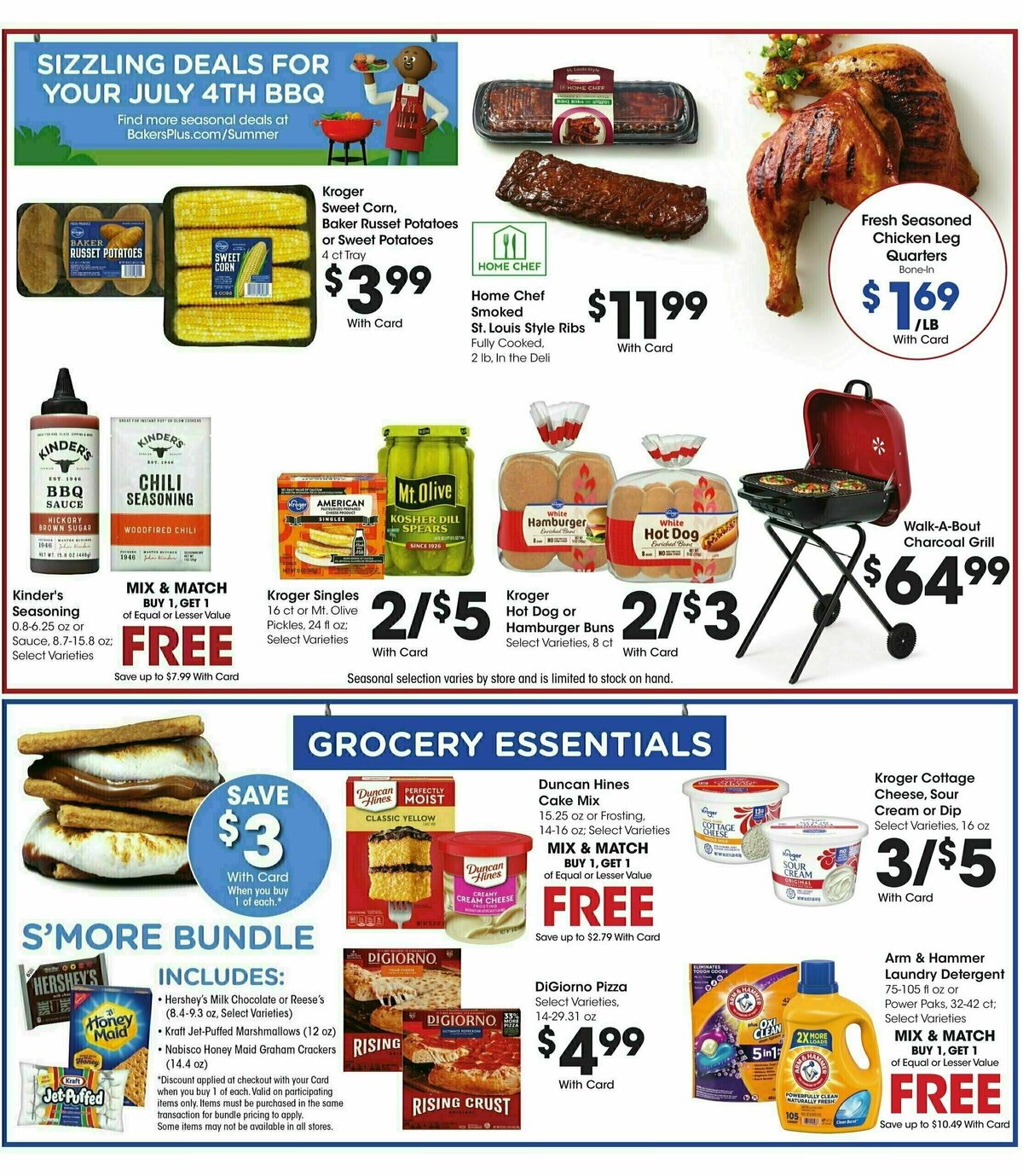 Baker's Weekly Ad from July 2