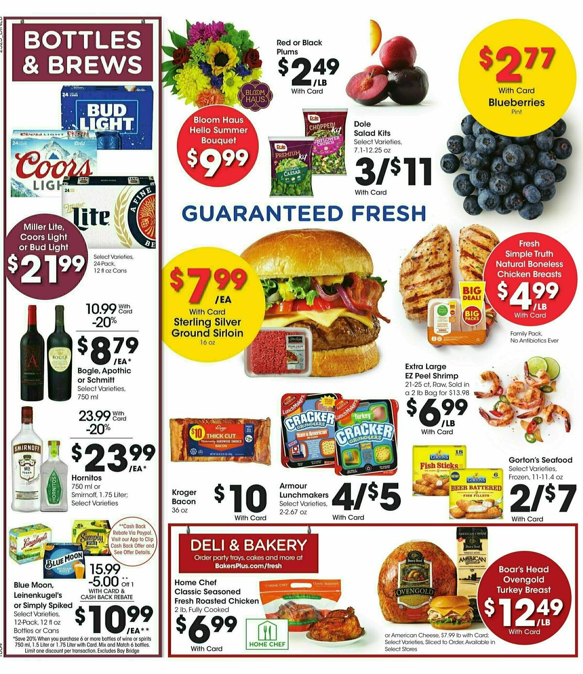 Baker's Weekly Ad from July 9