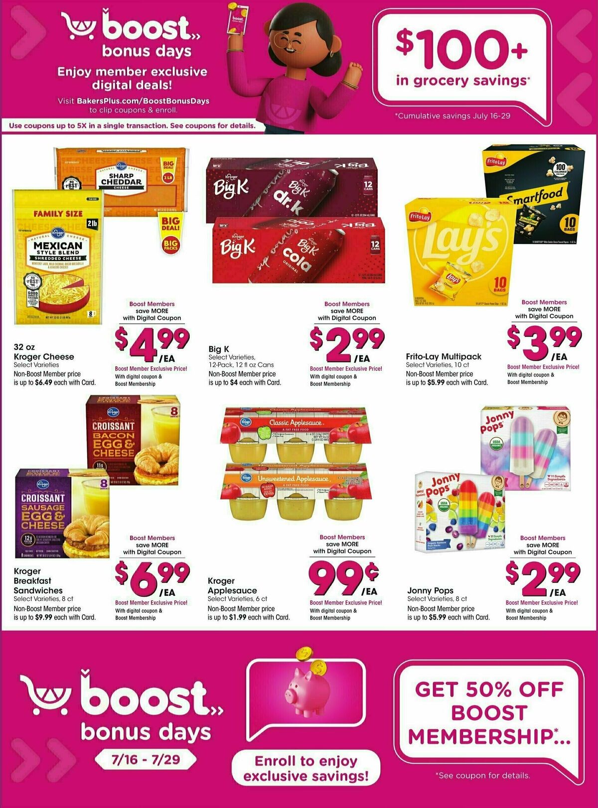 Baker's Weekly Ad from July 16
