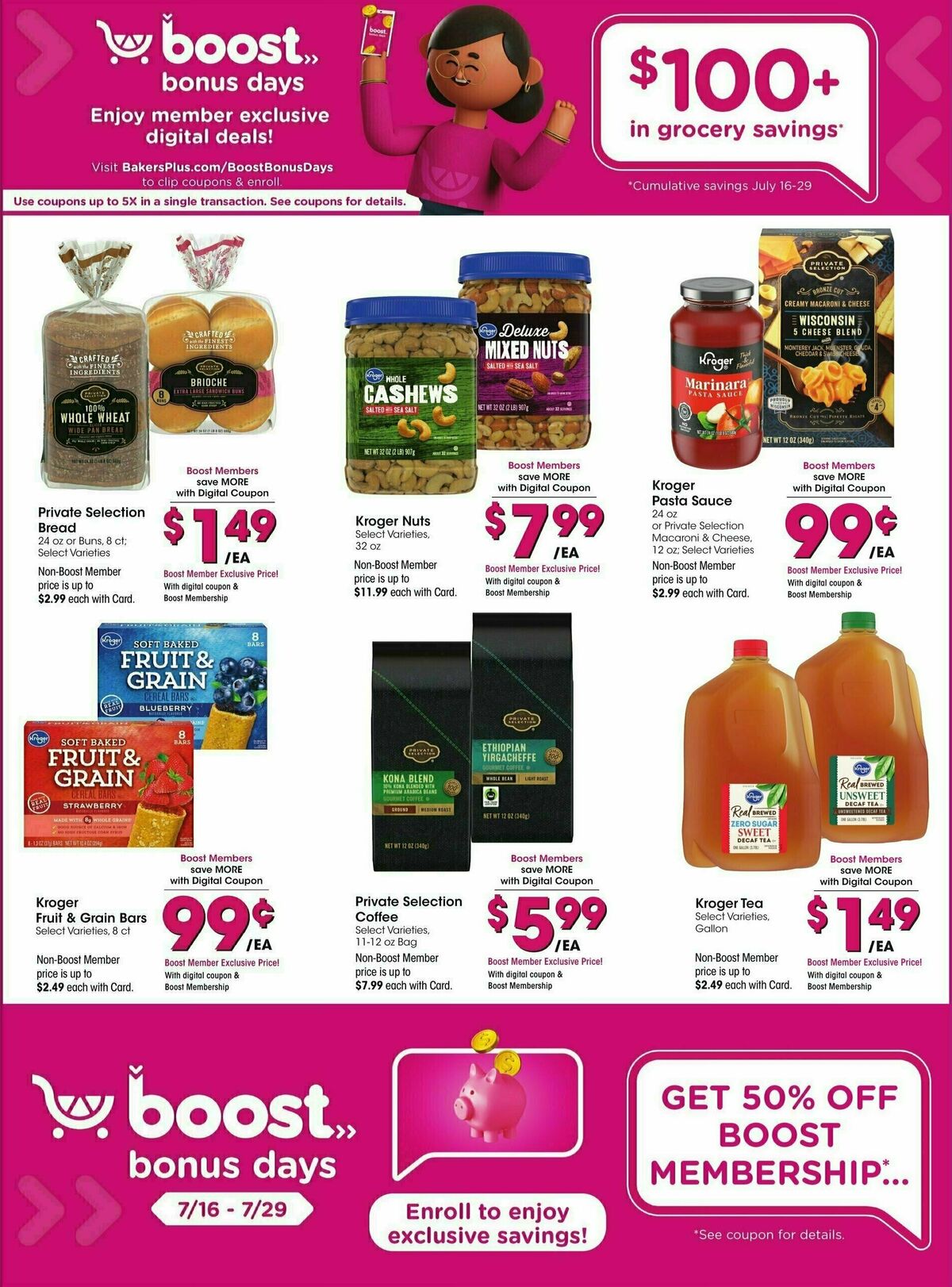 Baker's Weekly Ad from July 23