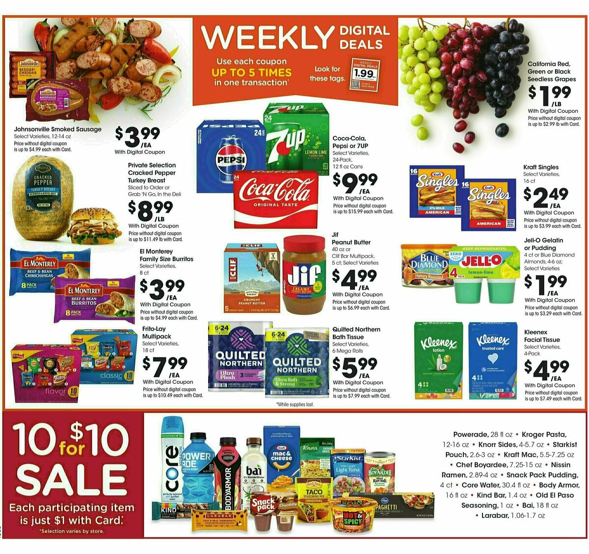 Baker's Weekly Ad from July 30
