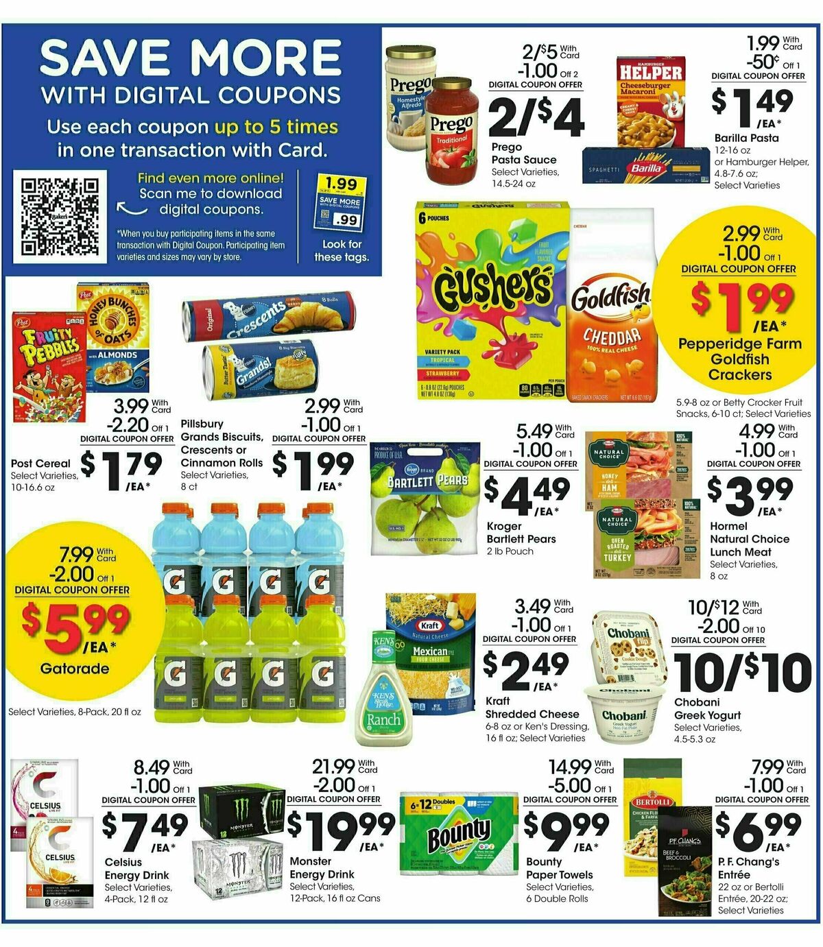 Baker's Weekly Ad from July 30