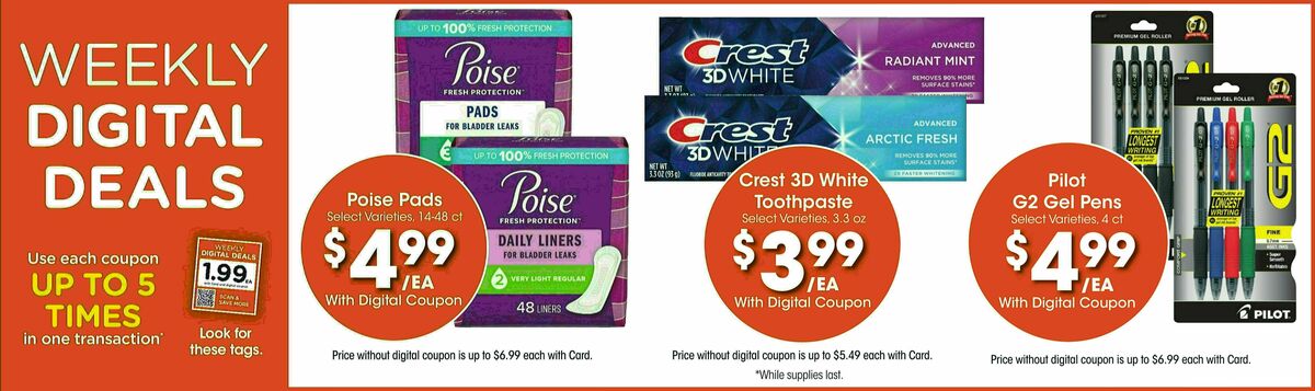 Baker's Weekly Ad from July 30