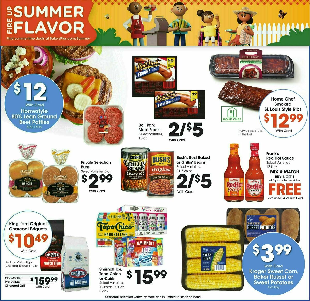 Baker's Weekly Ad from July 30