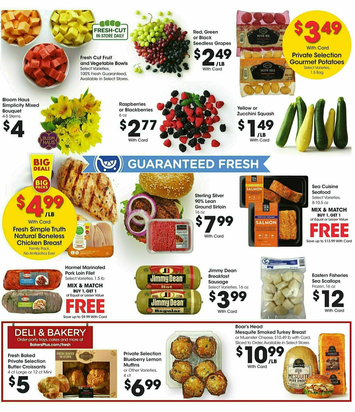 Baker's Weekly Ad from August 6