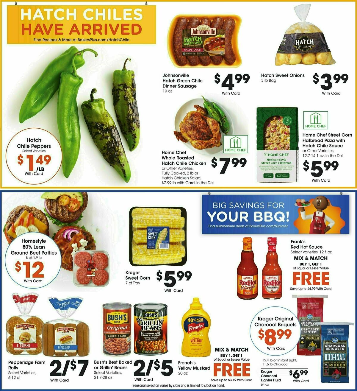 Baker's Weekly Ad from August 13