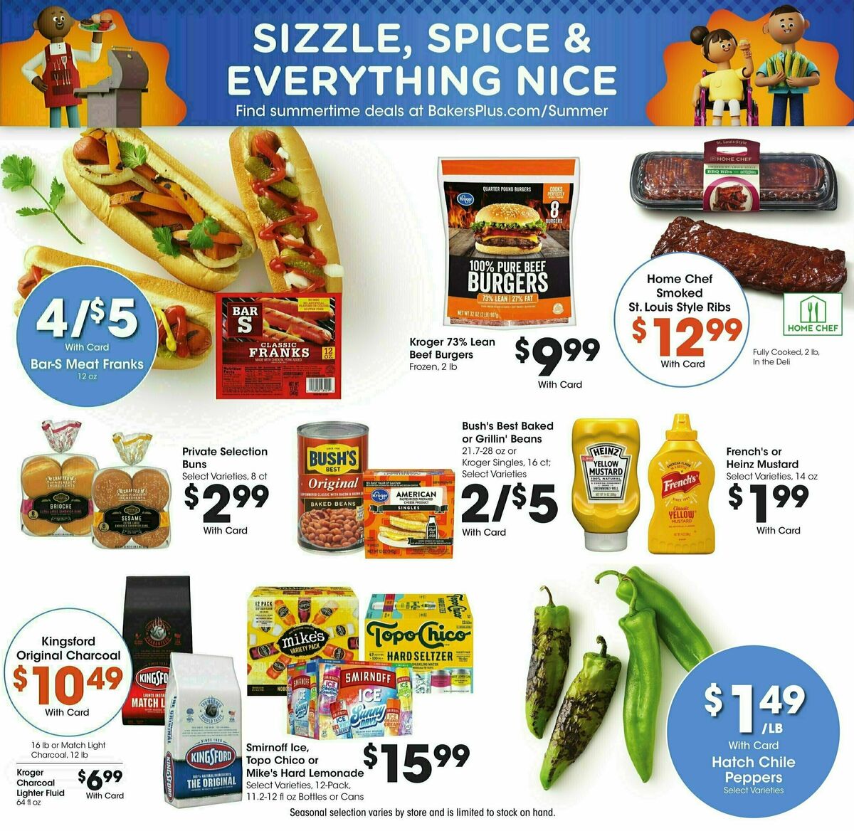 Baker's Weekly Ad from August 20