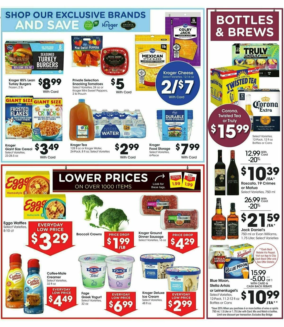 Baker's Weekly Ad from August 20