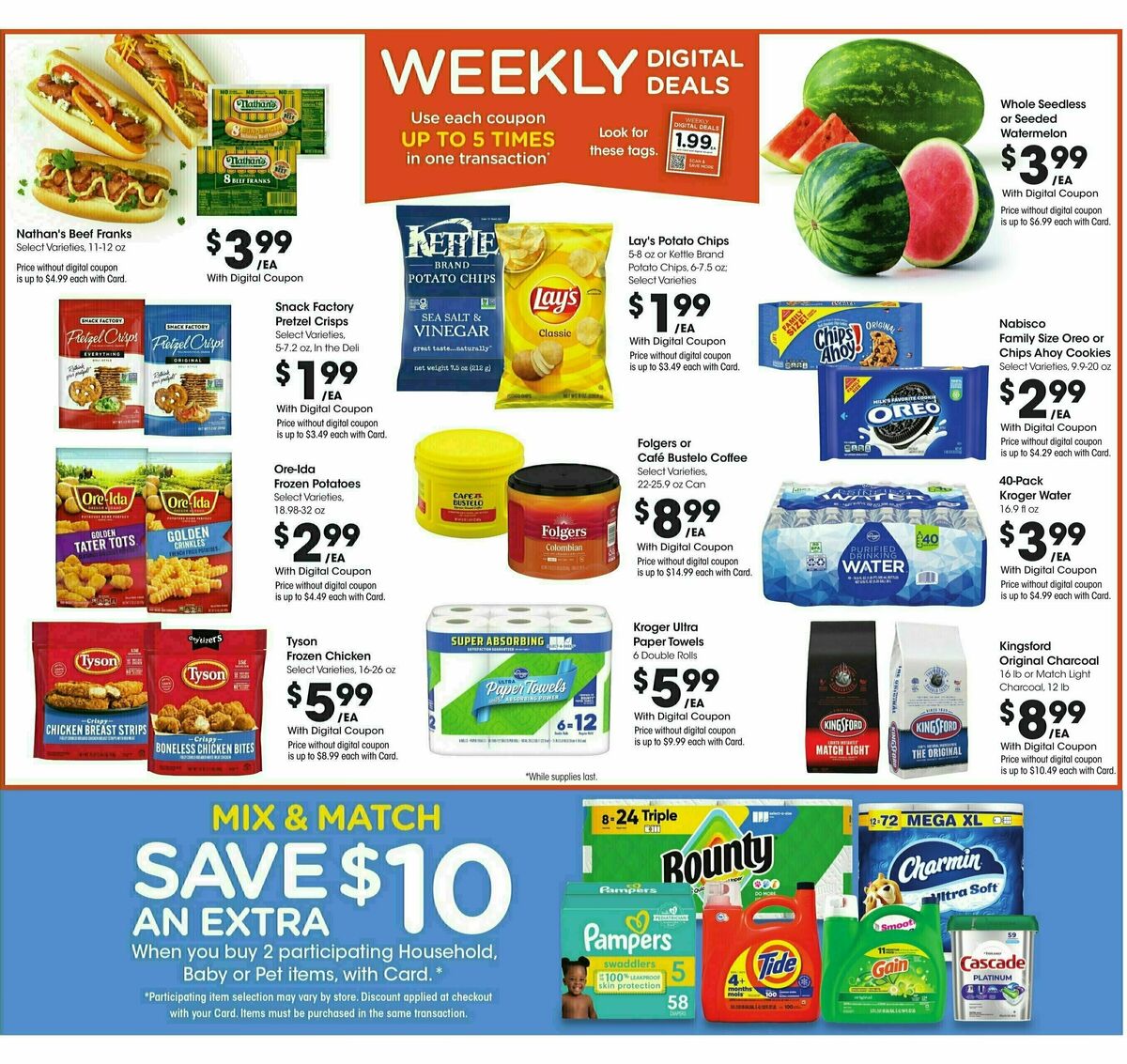 Baker's Weekly Ad from August 27