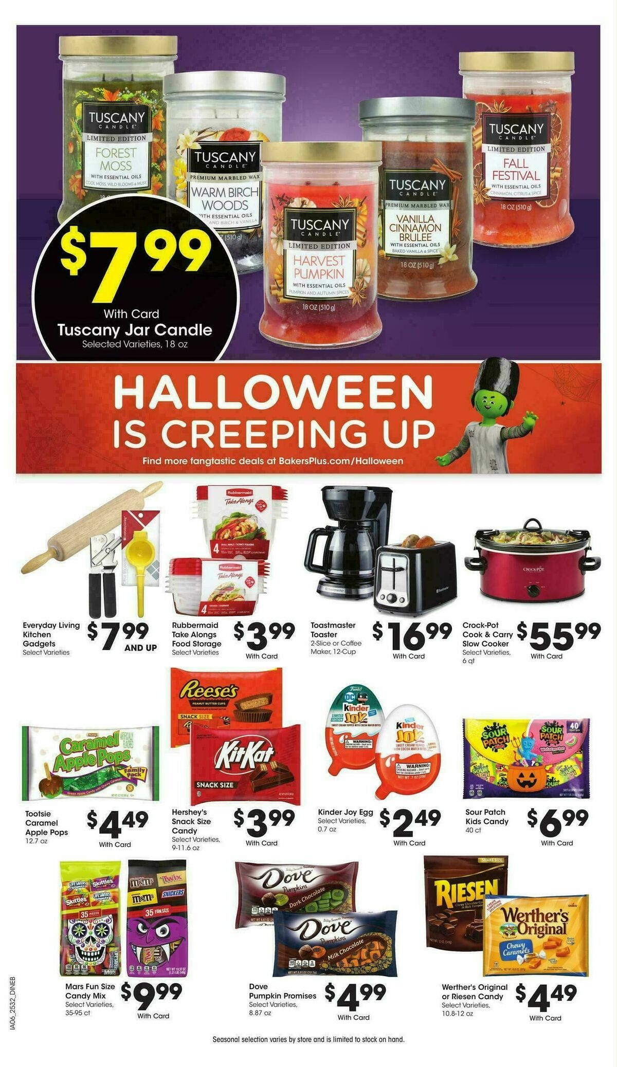 Baker's Weekly Ad from September 10