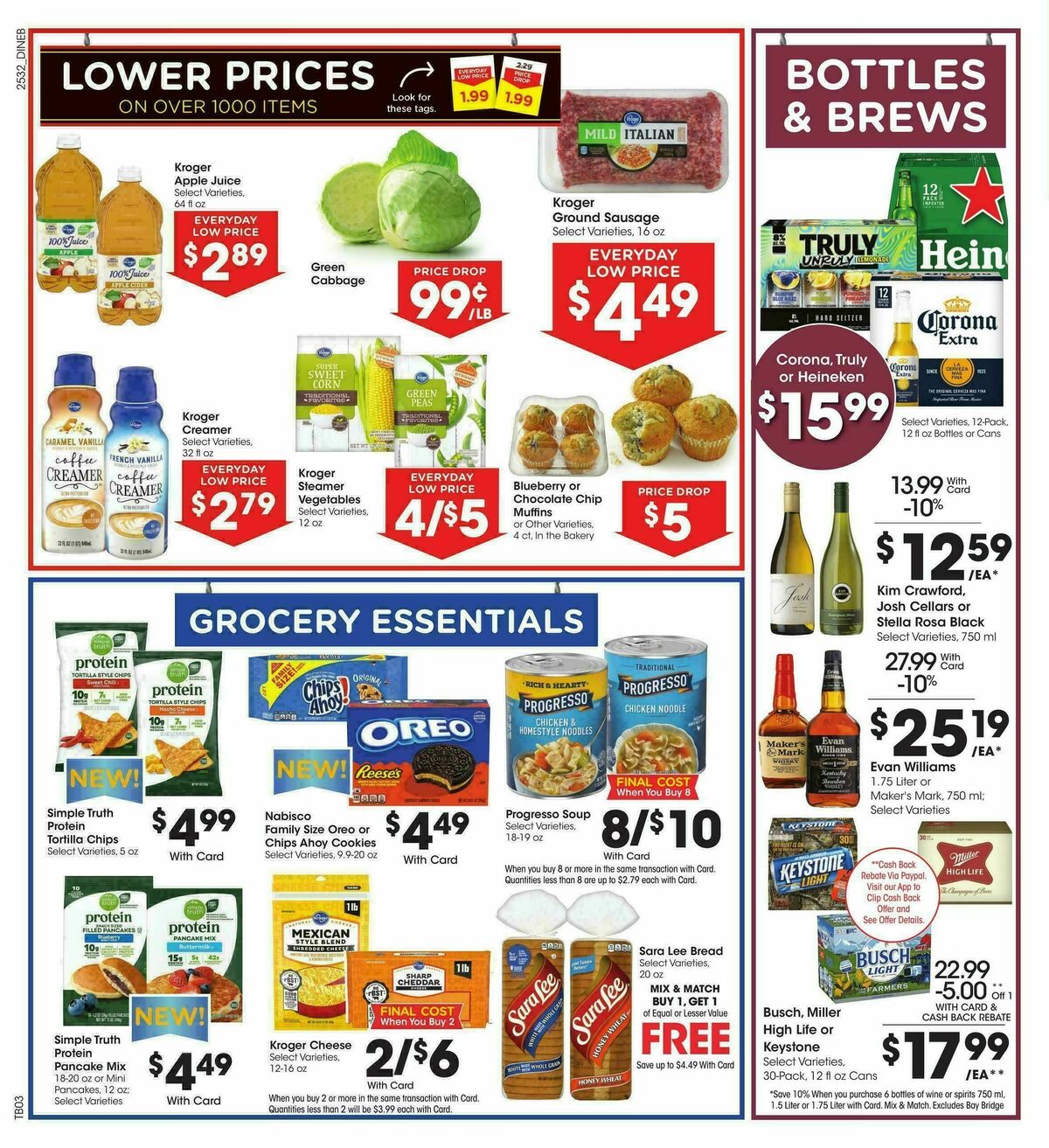 Baker's Weekly Ad from September 10