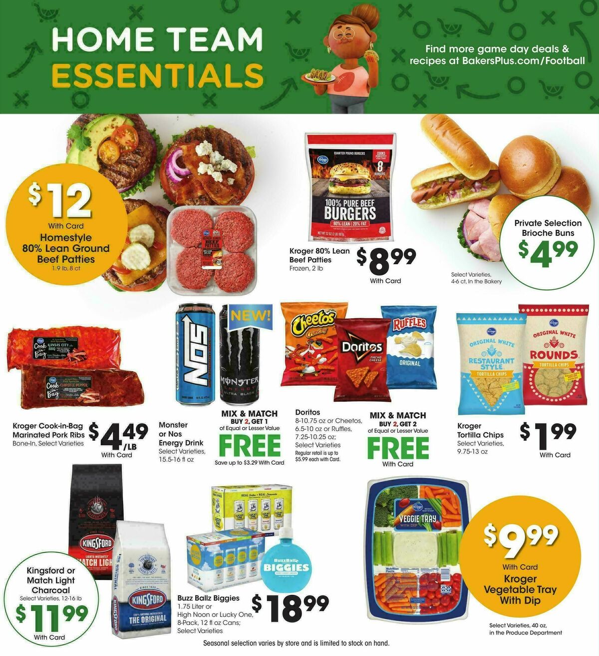Baker's Weekly Ad from September 10