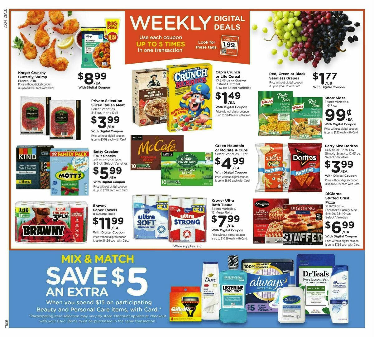 Baker's Weekly Ad from September 24