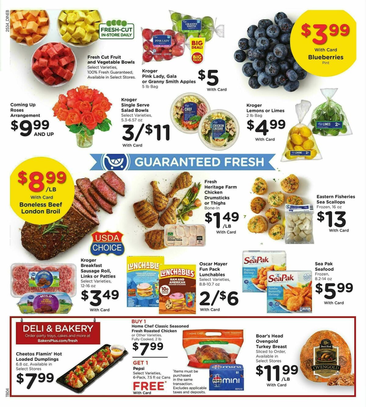 Baker's Weekly Ad from September 24