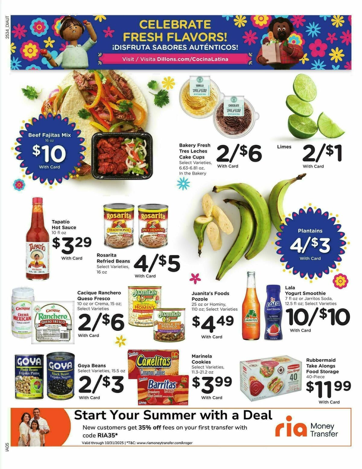 Baker's Weekly Ad from September 24