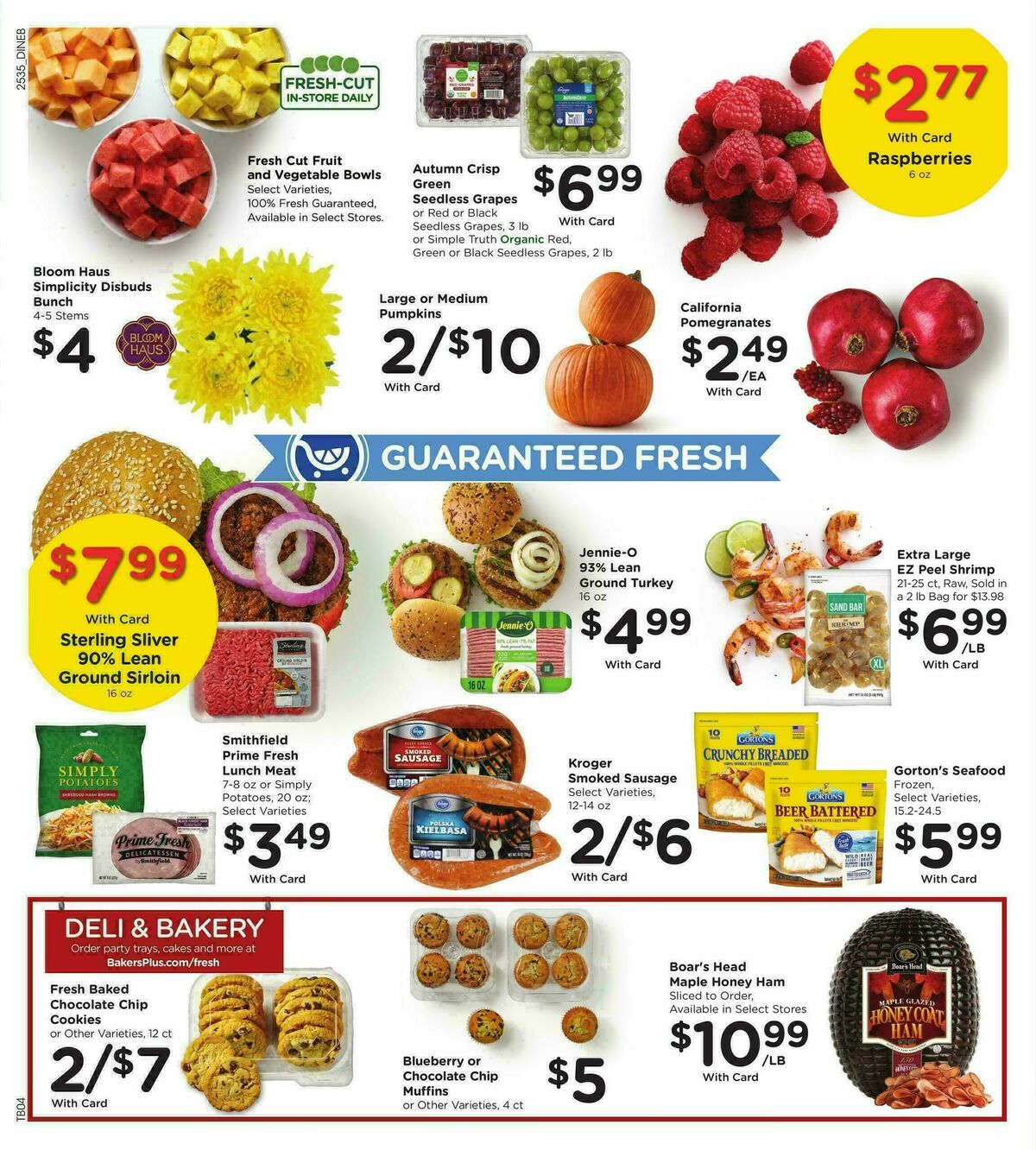 Baker's Weekly Ad from October 1