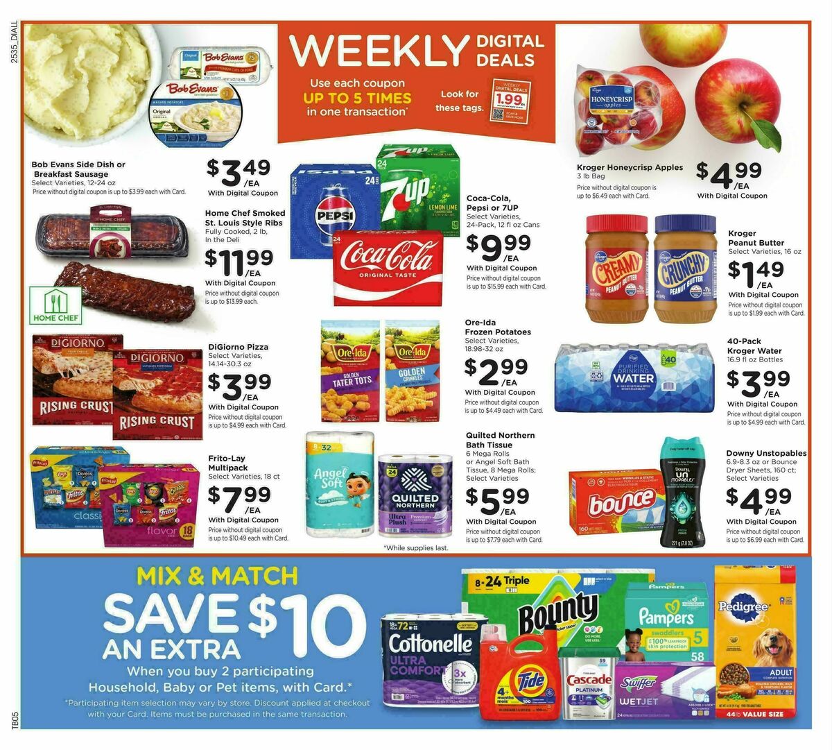 Baker's Weekly Ad from October 1