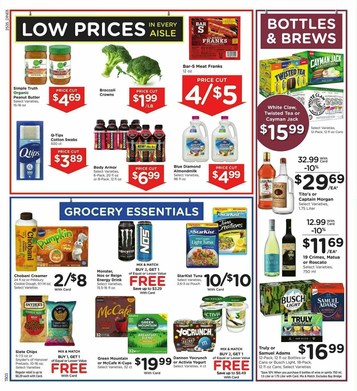 Baker's Weekly Ad from October 1
