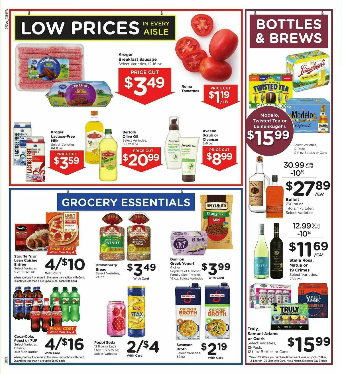 Baker's Weekly Ad from October 8