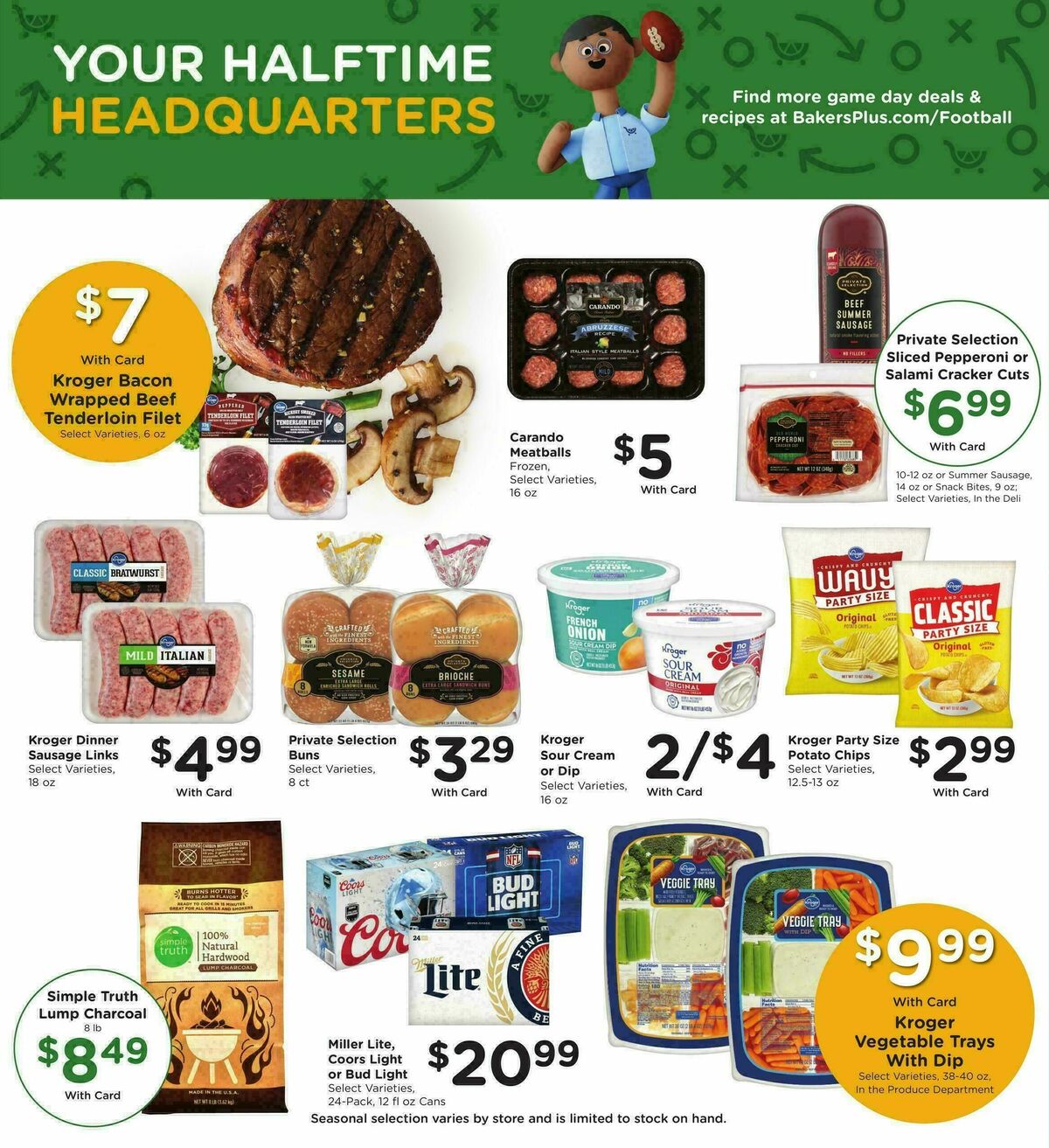 Baker's Weekly Ad from October 8