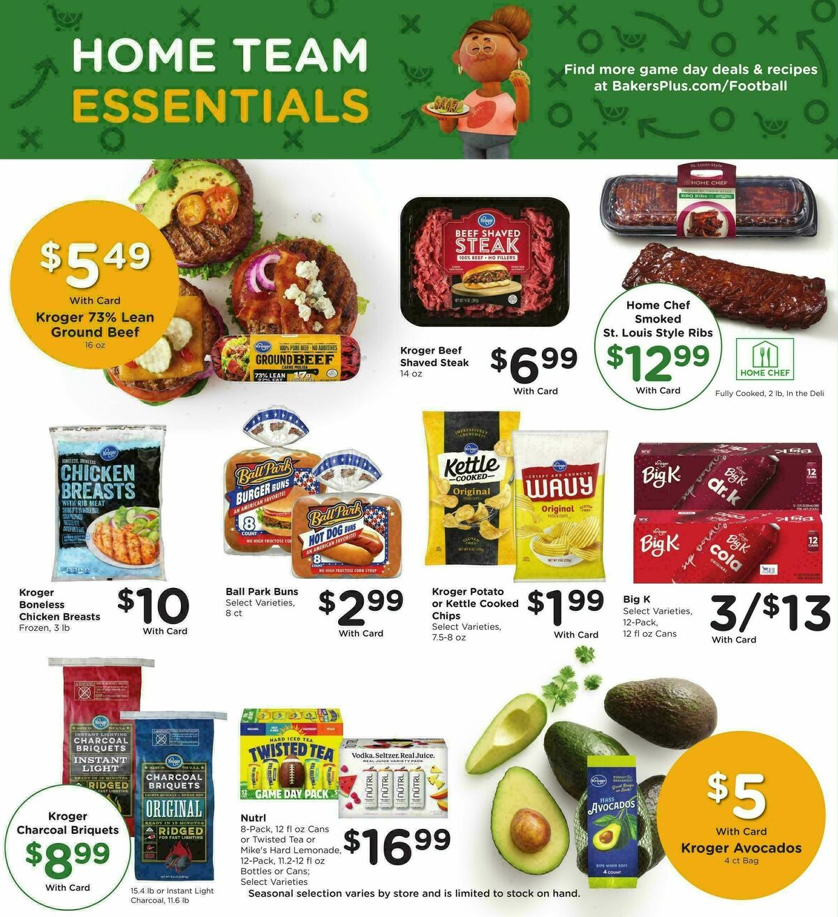 Baker's Weekly Ad from October 15