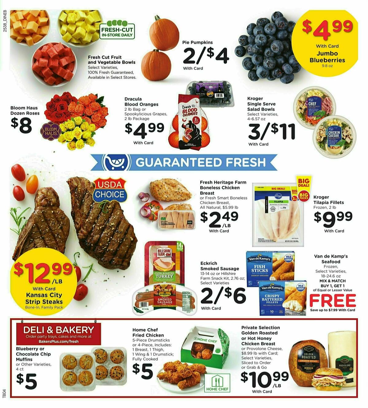 Baker's Weekly Ad from October 22