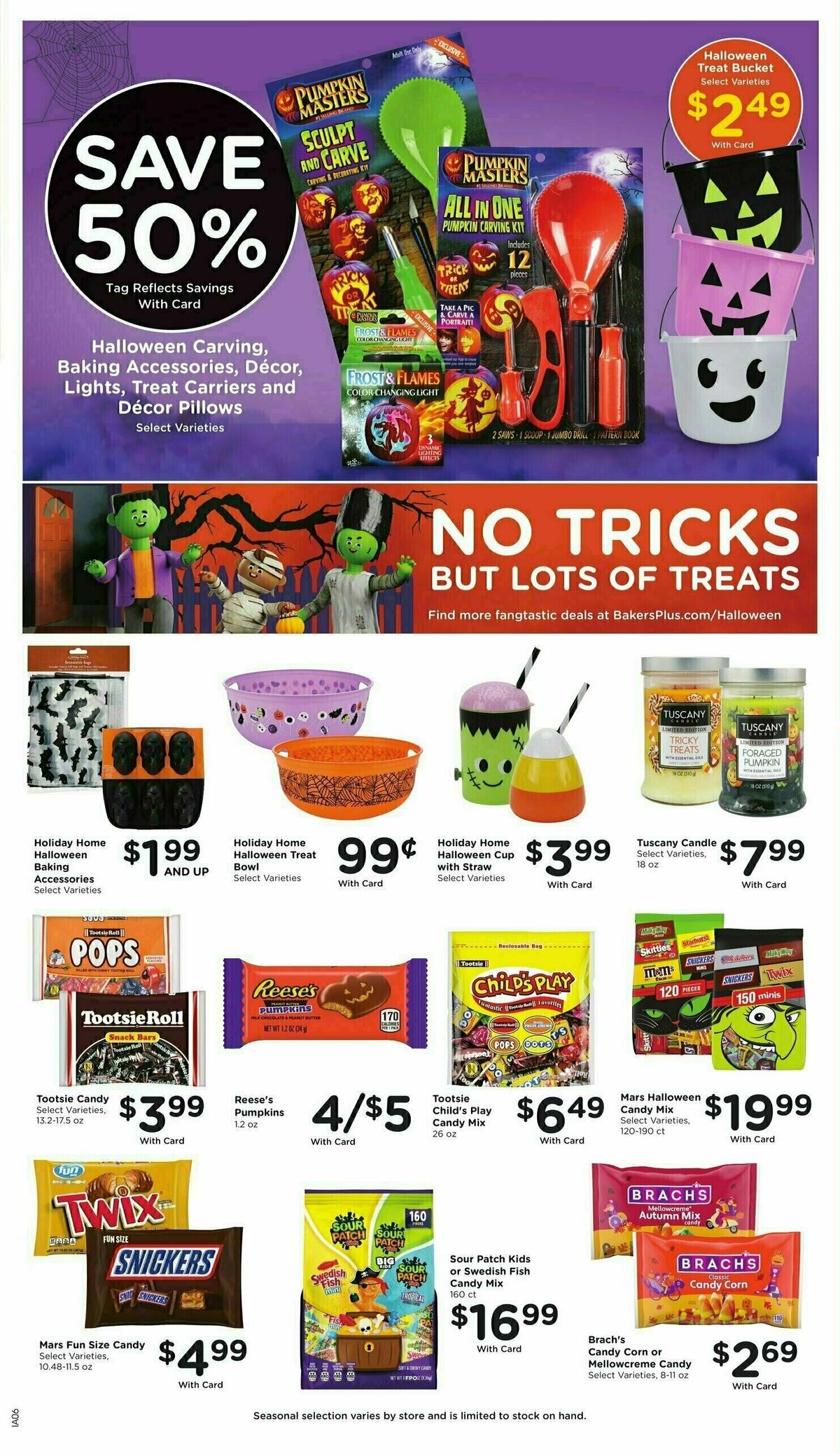 Baker's Weekly Ad from October 22