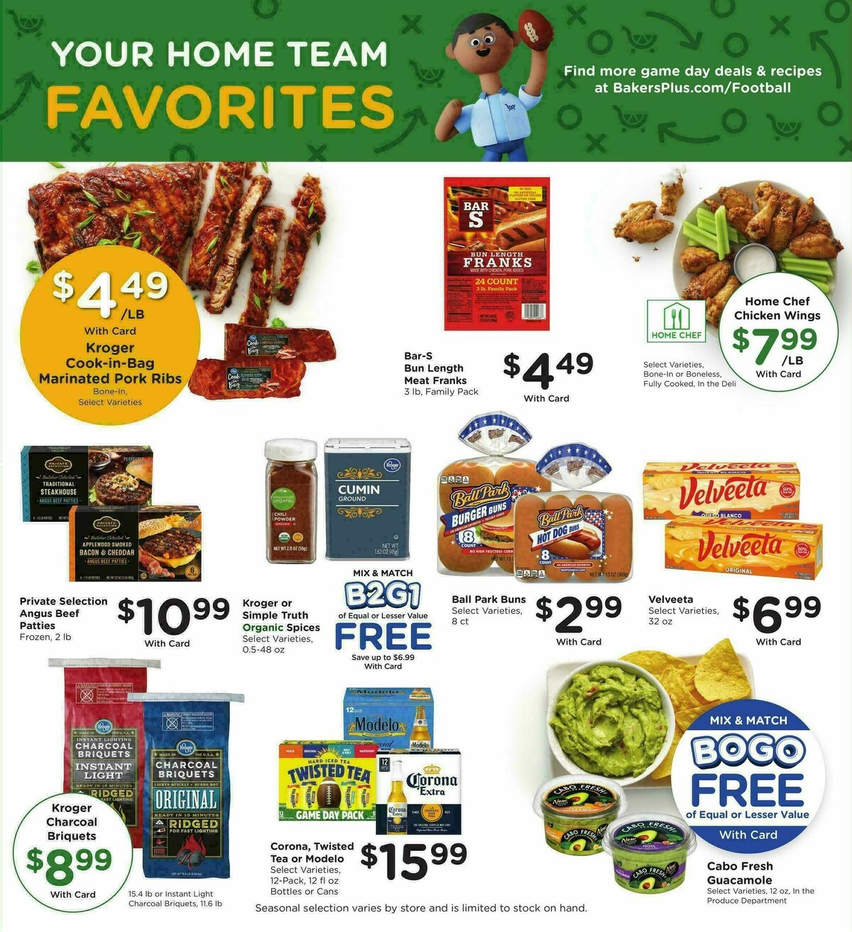 Baker's Weekly Ad from October 29