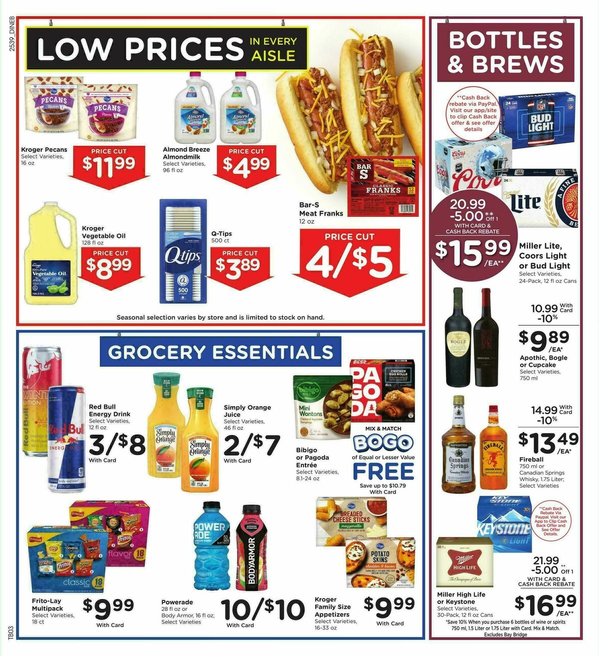Baker's Weekly Ad from October 29