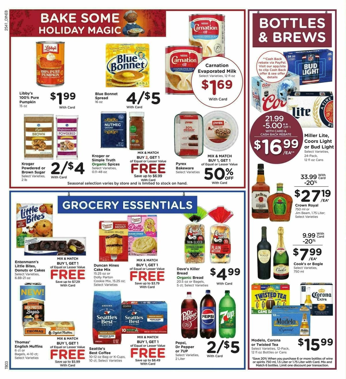 Baker's Weekly Ad from November 12