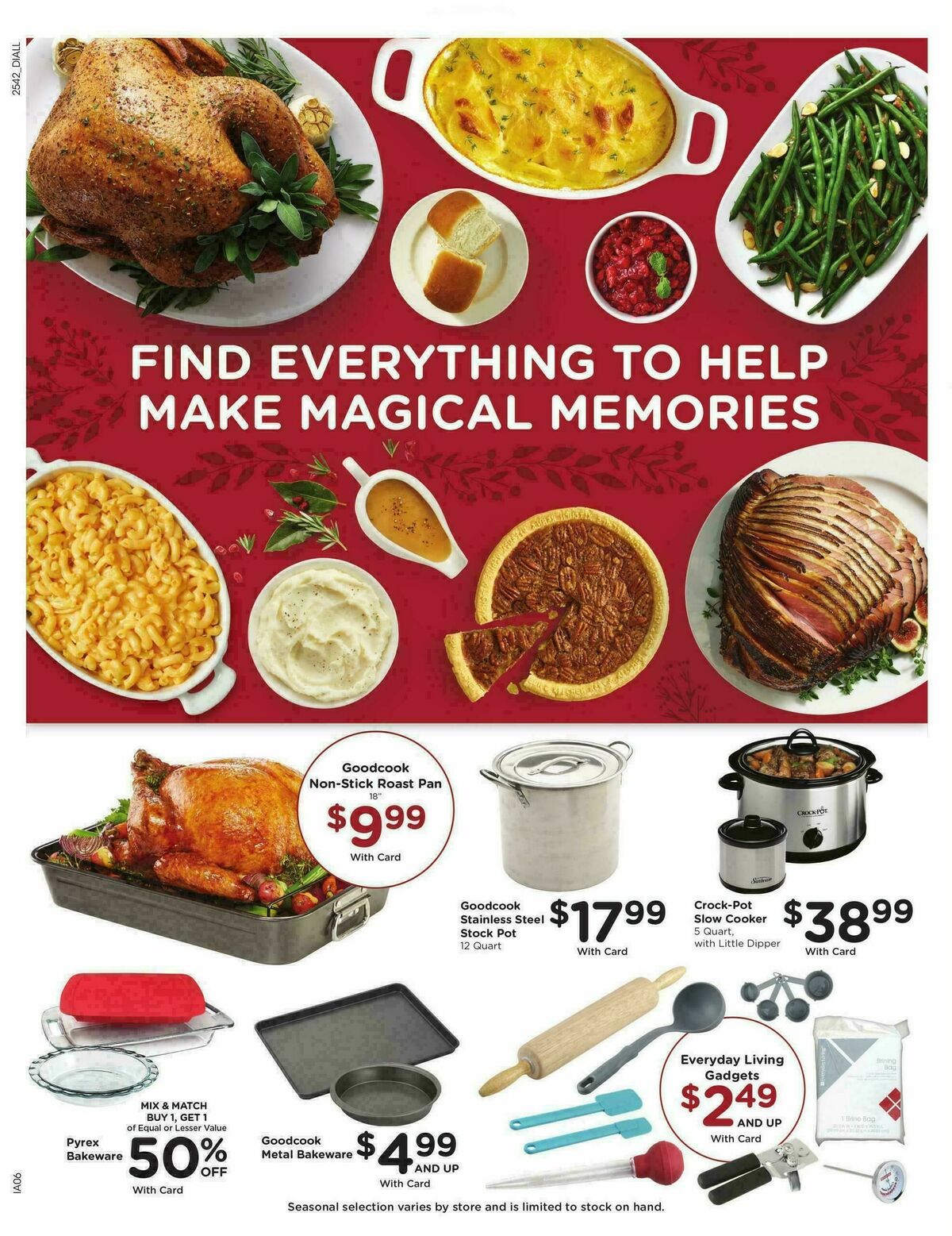 Baker's Weekly Ad from November 19