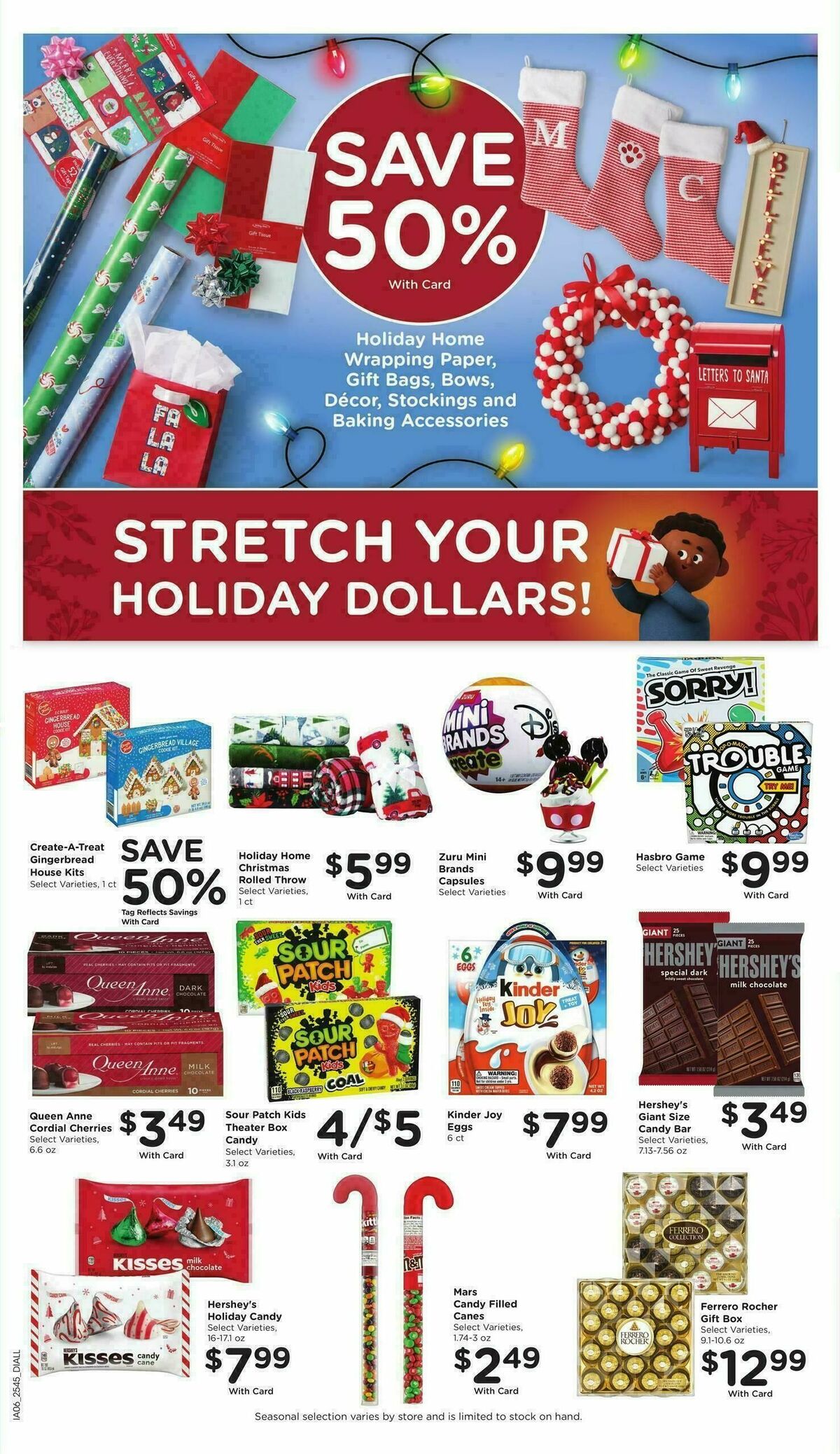 Baker's Weekly Ad from December 10
