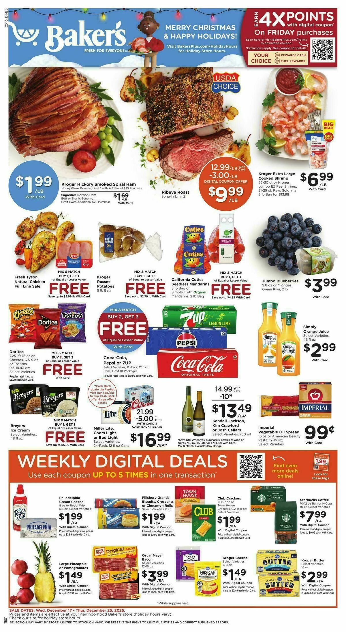 Baker's Weekly Ad from December 17