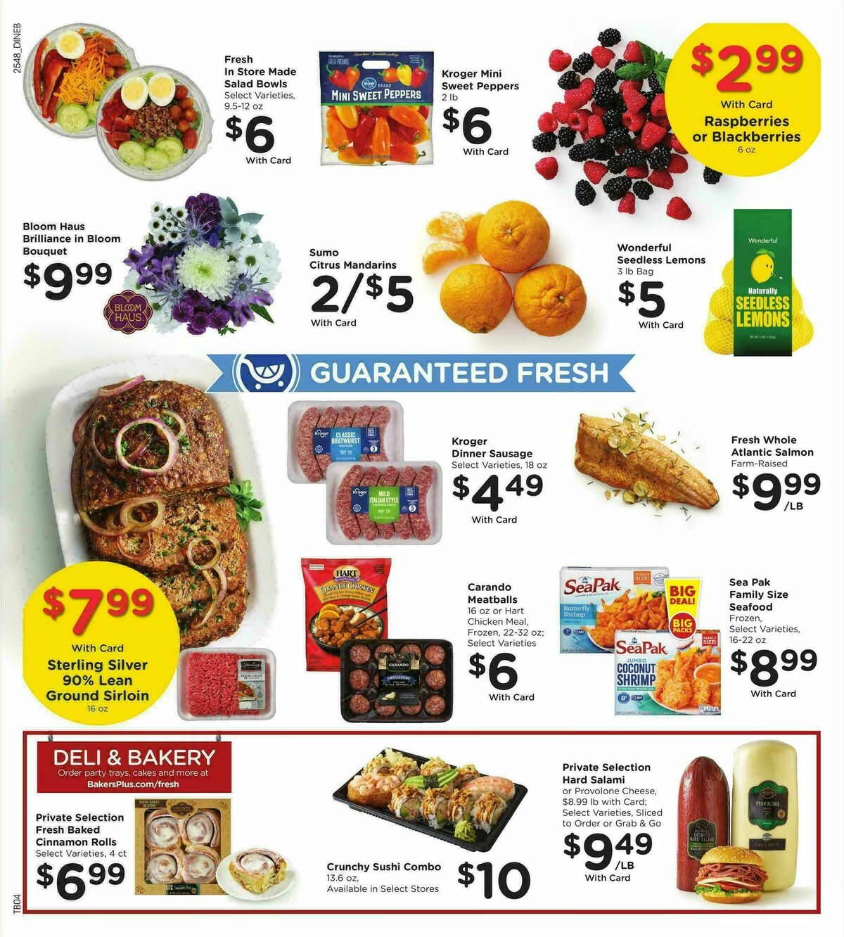 Baker's Weekly Ad from January 2