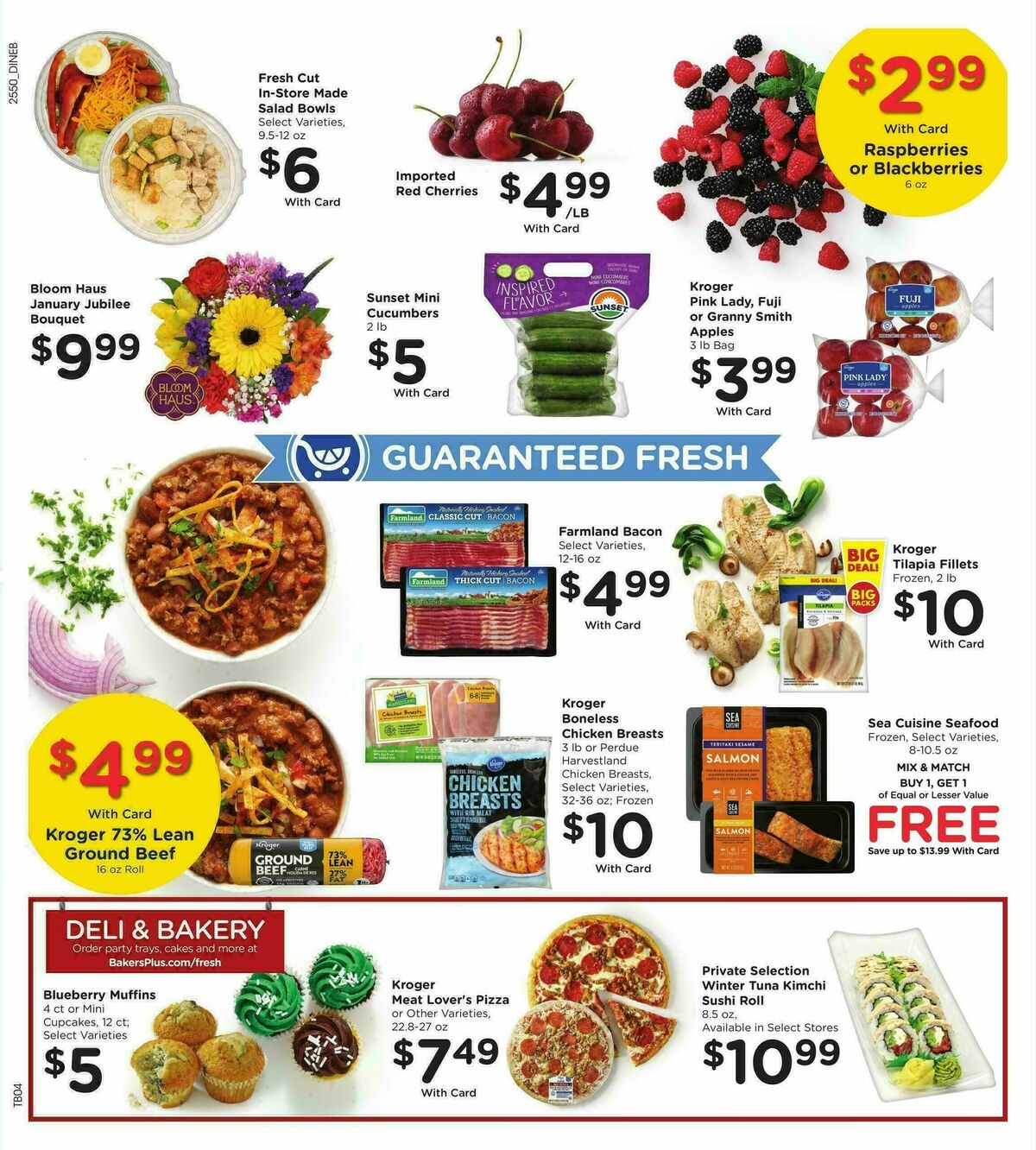 Baker's Weekly Ad from January 14