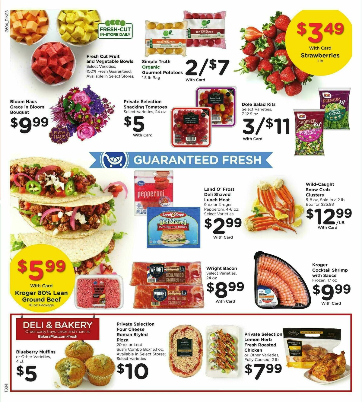 Baker's Weekly Ad from February 25