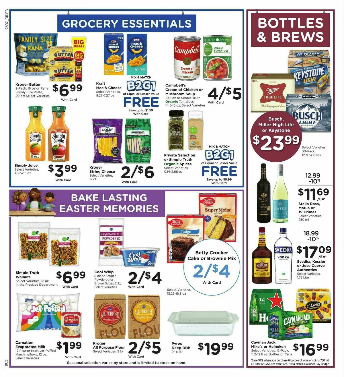 Baker's Weekly Ad from March 18