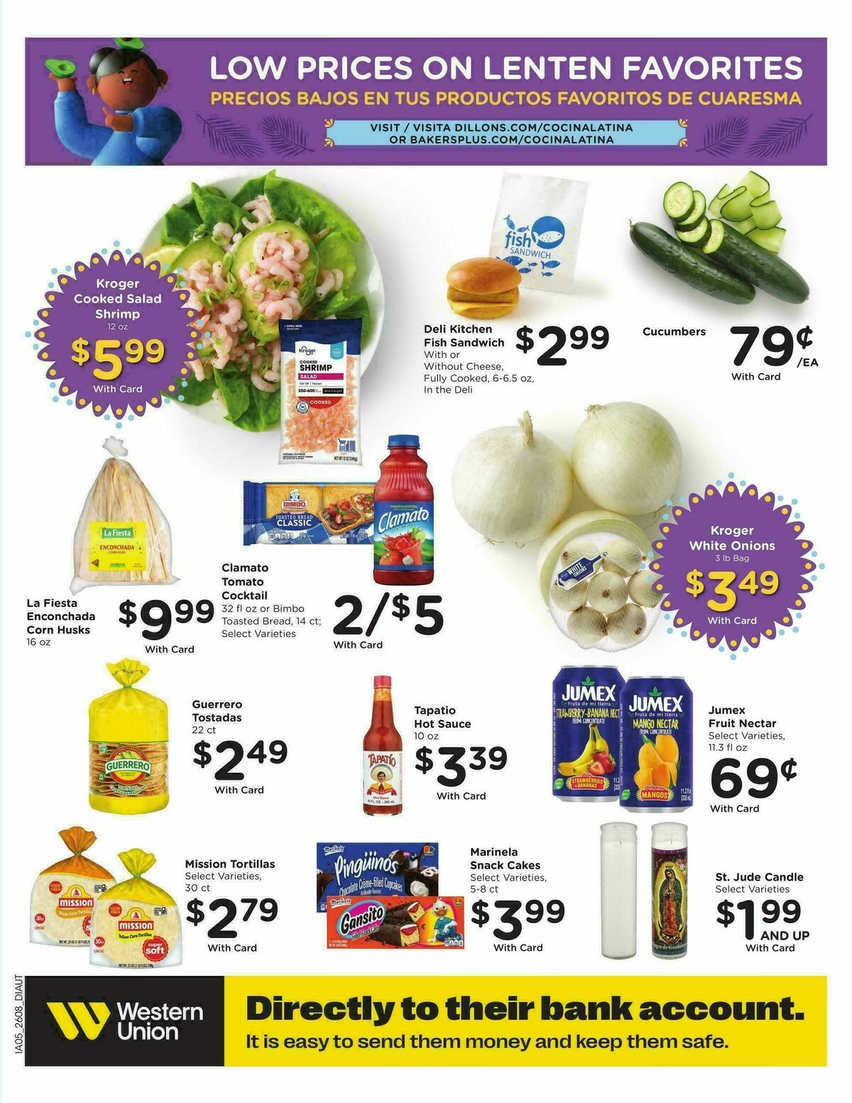 Baker's Weekly Ad from March 25