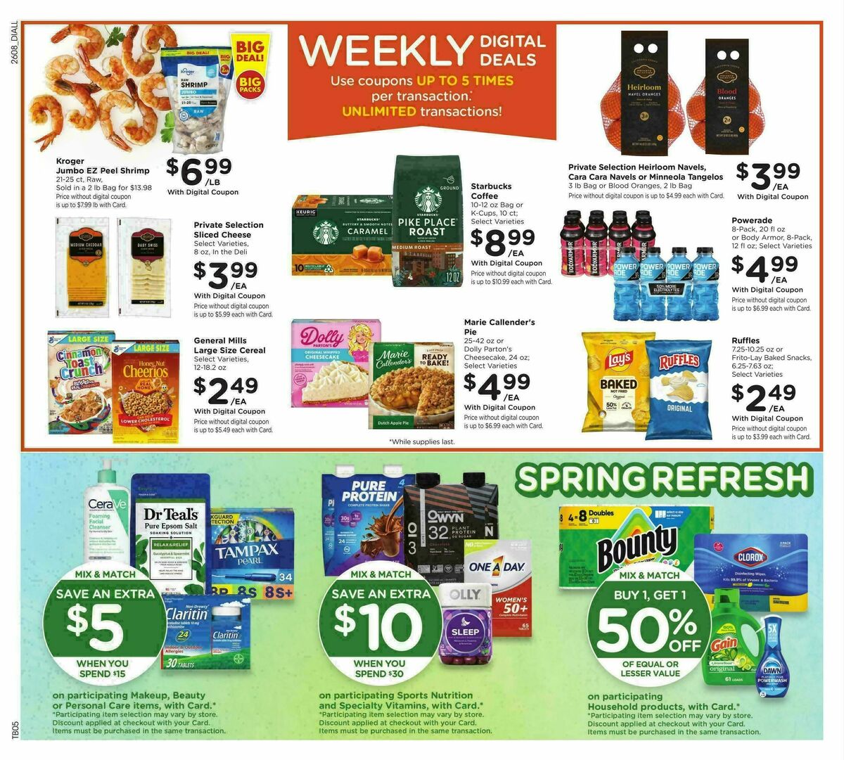 Baker's Weekly Ad from March 25