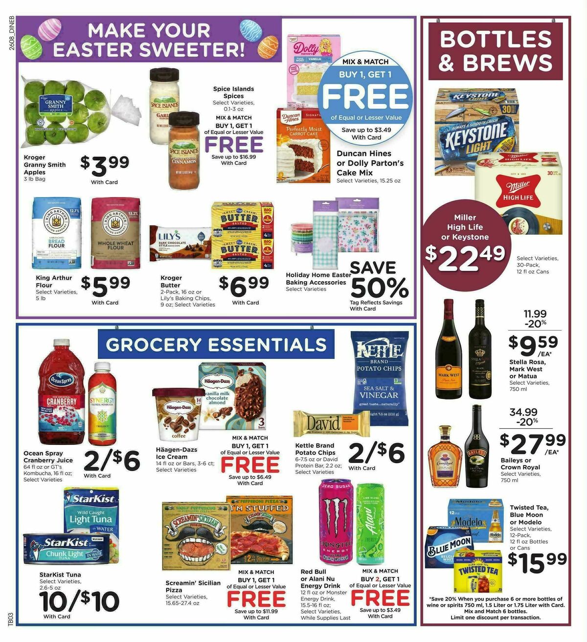 Baker's Weekly Ad from March 25
