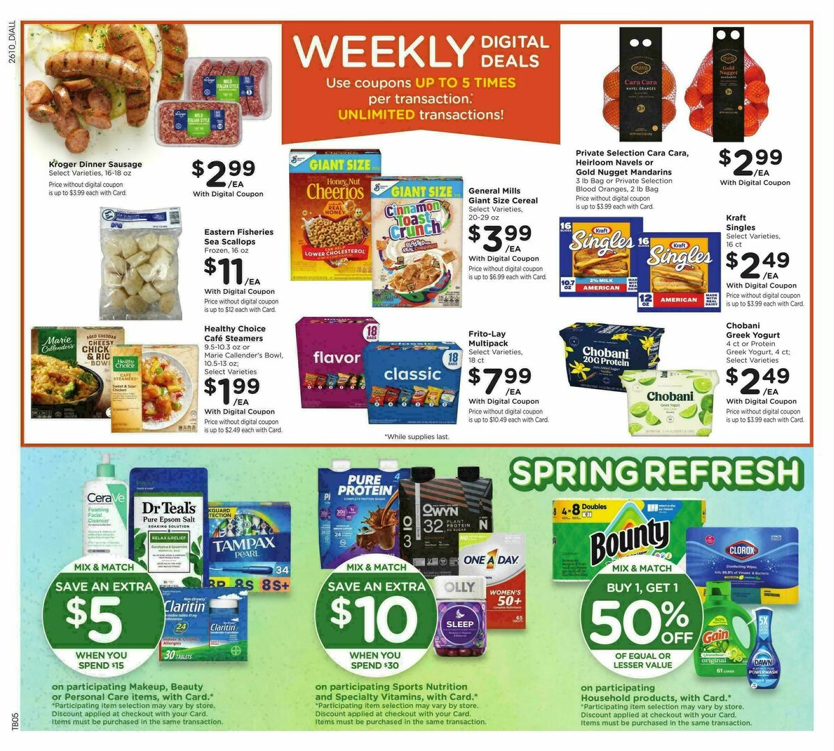 Baker's Weekly Ad from April 8