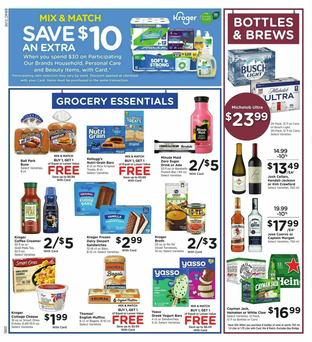 Baker's Weekly Ad from April 22